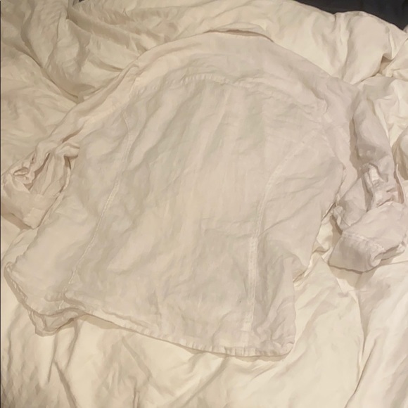 Tommy Bahama sunset chambray linen shirt - Picture 6 of 9